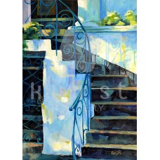 Kék lépcső (utcakép)