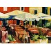 Kávéház Rovinjban 01 (festmény reprodukció/vászonkép)