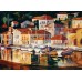 Mediterrán városka - Symi (festmény repró/vászonkép)