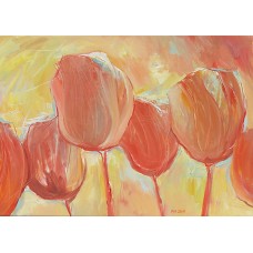 Tulipánok 02 (festmény reprodukció/vászonkép)
